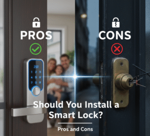 smart lock installation