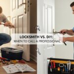 Locksmith vs. DIY: When to Call a Professional